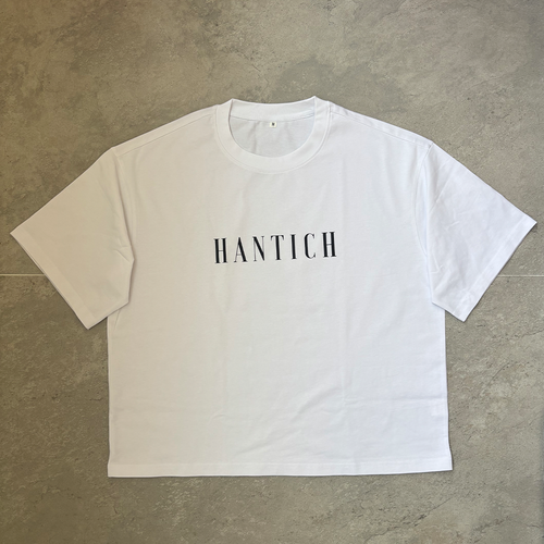 WHITE BOXY TEE
